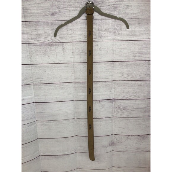 ZEP-PRO Full Grain Leather Suede XL 29”-33” Youth Belt Ole Miss Embossed NWOT - Picture 2 of 7